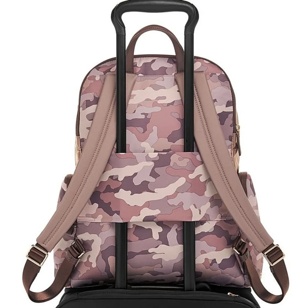 Tumi Voyageur Carson Backpack In Camo Pink